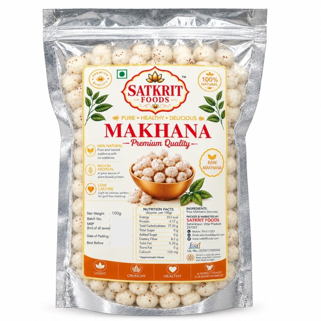 RAW MAKHANA